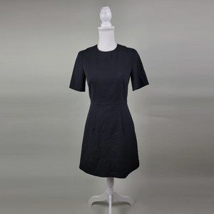 H&M Short Sleeve A-Line Little Black Dress size 6
